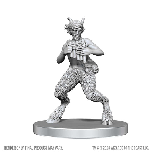 Satyr and Dryad D and D Nolzurs Marvelous Miniatures Wave 28 Miniature Game by Wiz Kids 1