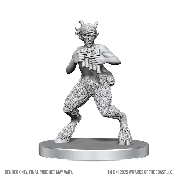 Satyr and Dryad D and D Nolzurs Marvelous Miniatures Wave 28 Miniature Game by Wiz Kids 1