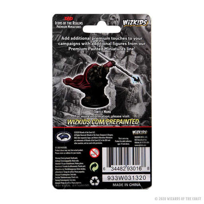 Male Tortle Monk D and D Icons of the Realms Premium Figures W3 Miniature Game by Wiz Kids 2