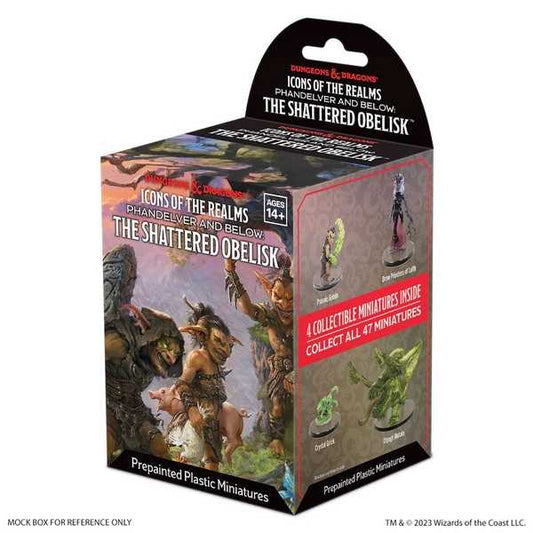 Phandelver and Below The Shattered Obelisk 8 ct Booster Brick Set 29 D and D Icons of the Realms Miniature Game by Wiz Kids 2