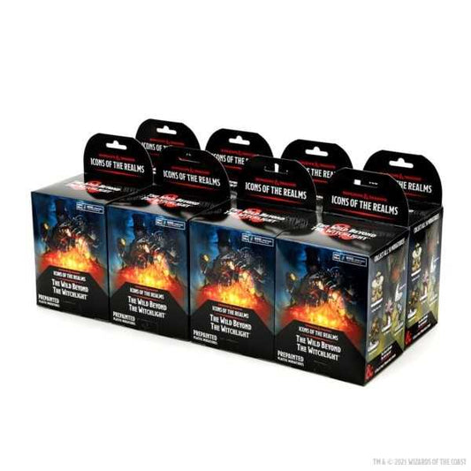 The Wild Beyond the Witchlight 8 Ct Booster Brick Set 20 D and D Icons of the Realms Miniatures Miniature Game by Wiz Kids 1
