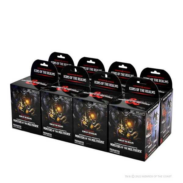 Mordenkainen Presents Monsters of the Multiverse Brick Set 23 D and D Icons of the Realms Miniatures Miniature Game by Wiz Kids 1