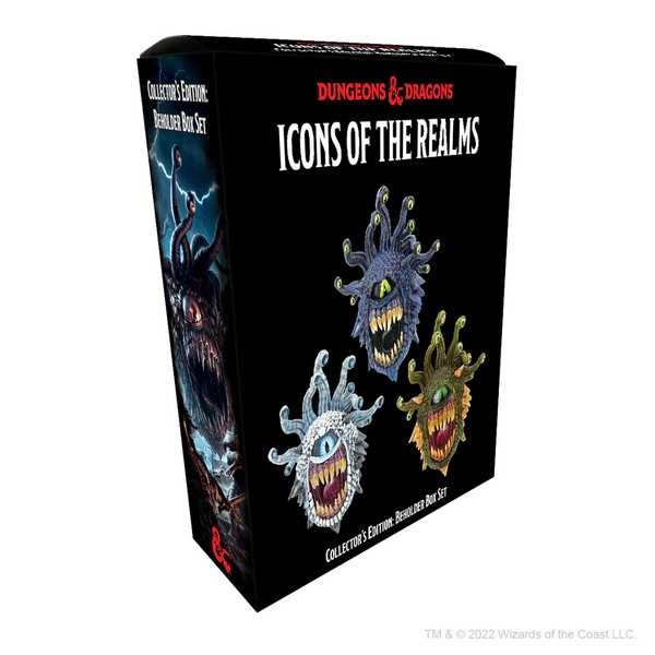 D and D Icons of the Realms Collectors Edition Beholder Box Set 1