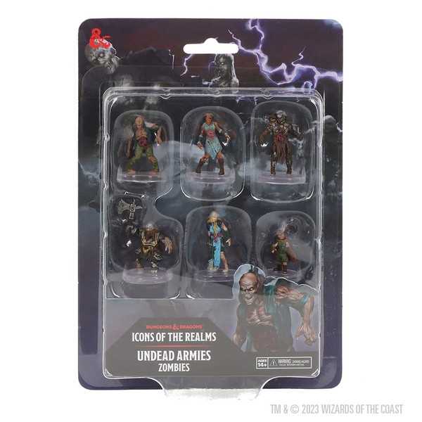 D&D Icons of the realms Miniatures: Undead Armies - Zombies 1