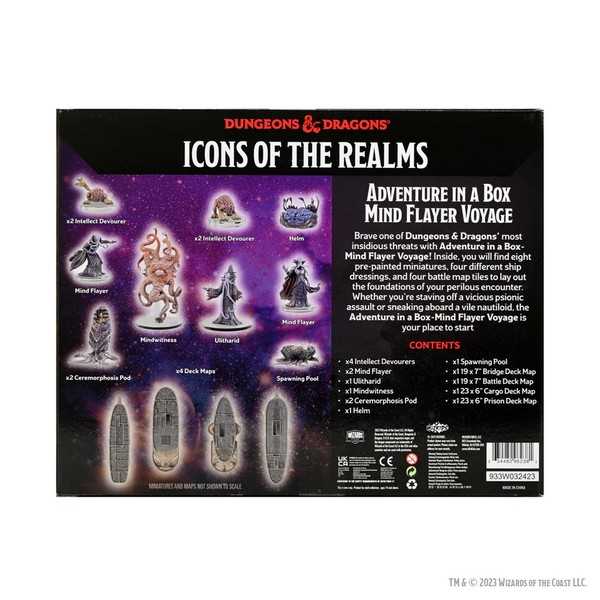 D&D Icons of the Realms: Adventure in a Box - Mind Flayer Voyage