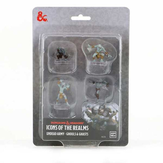Undead Armies Ghouls and Ghasts D and D Icons of the Realms Miniature Game by Wiz Kids 1