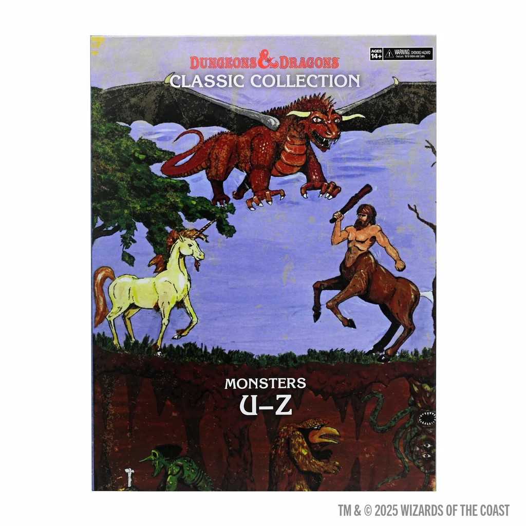 Monsters U-Z Dungeons and Dragons Classic Collection Miniatures