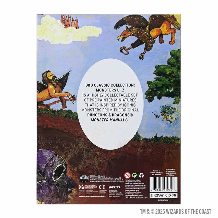 Monsters U-Z Dungeons and Dragons Classic Collection Miniatures