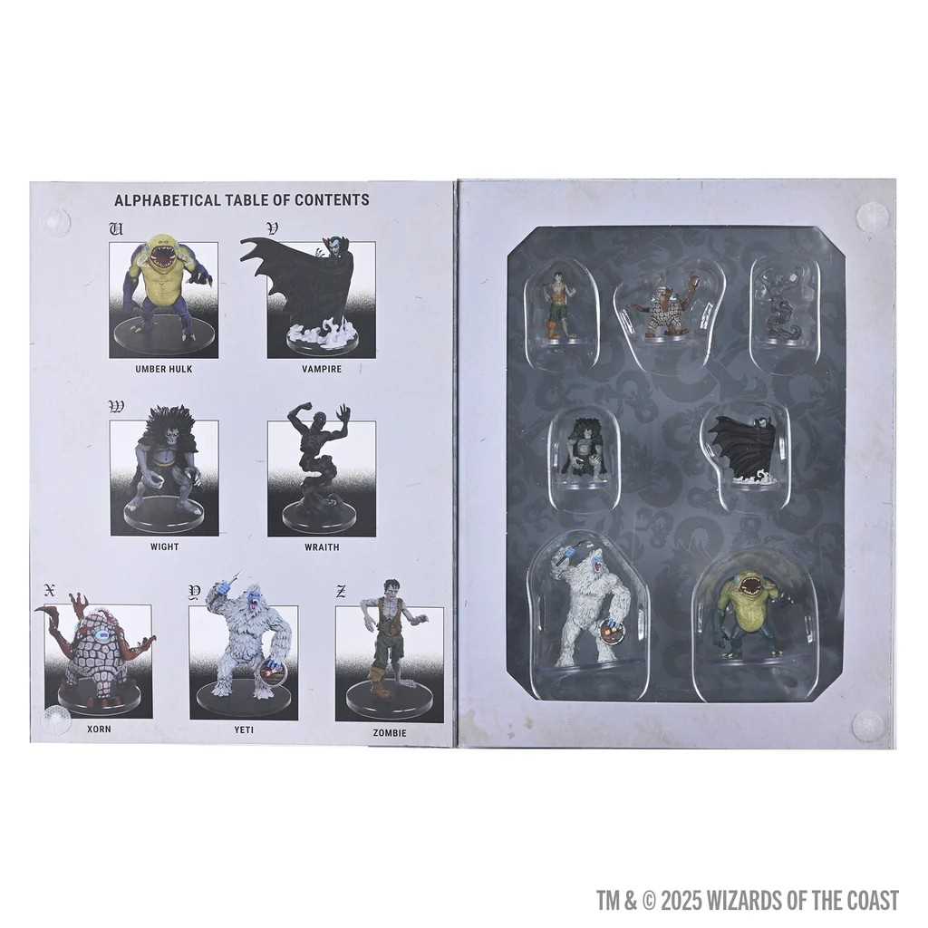 Monsters U-Z Dungeons and Dragons Classic Collection Miniatures