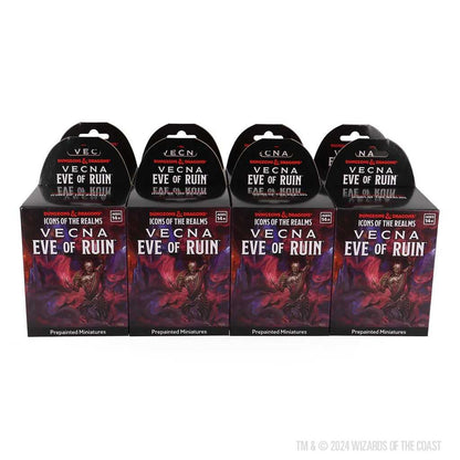 Vecna Eve of Ruin 8 ct Booster Brick Set 32 D and D Icons of the Realms Miniature Game by Wiz Kids 1