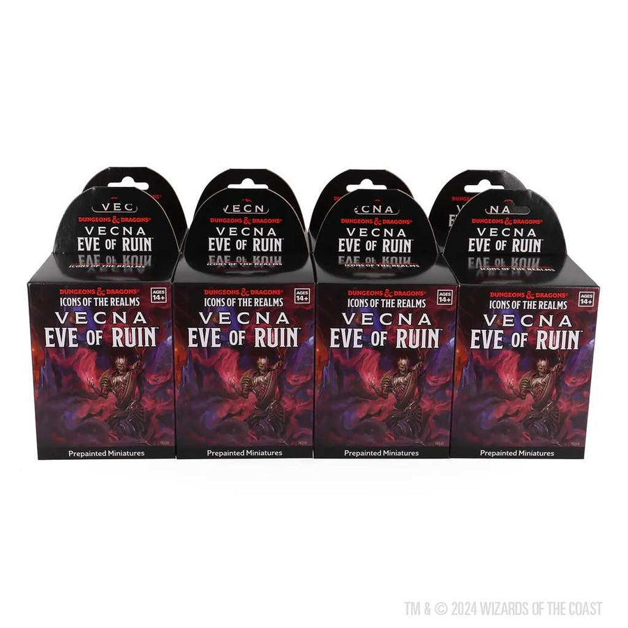 Vecna Eve of Ruin 8 ct Booster Brick Set 32 D and D Icons of the Realms Miniature Game by Wiz Kids 1