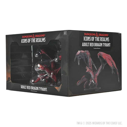 Dungeons and Dragons Icons of the Realms Adult Red Dragon Tyrant Boxed Miniature