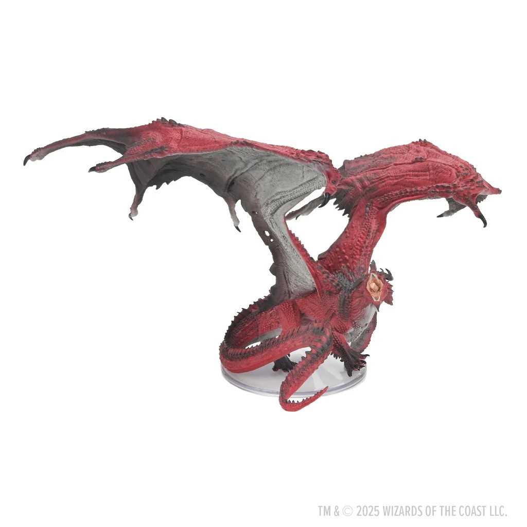 Dungeons and Dragons Icons of the Realms Adult Red Dragon Tyrant Boxed Miniature