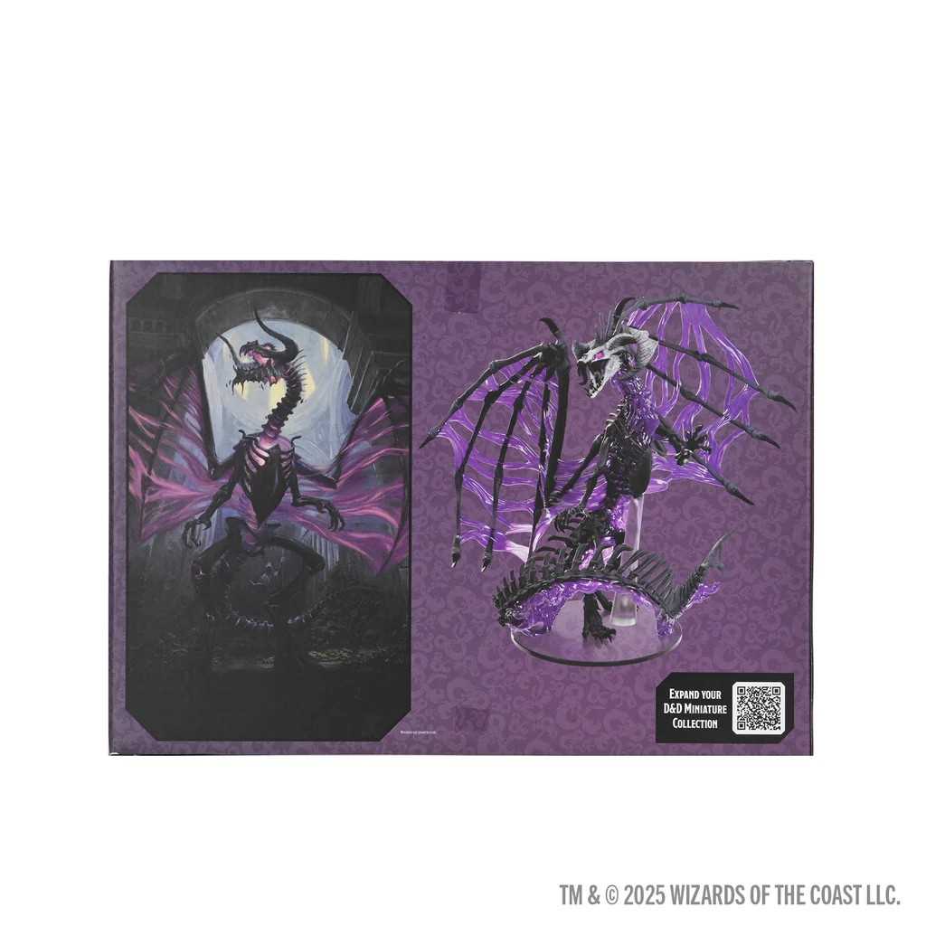 D&D Icons of the Realms: Black Dracolich Boxed Miniature 2