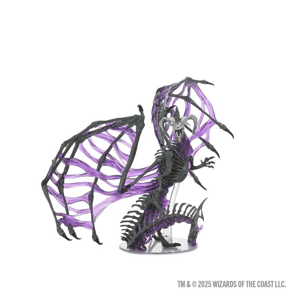 D&D Icons of the Realms: Black Dracolich Boxed Miniature 3