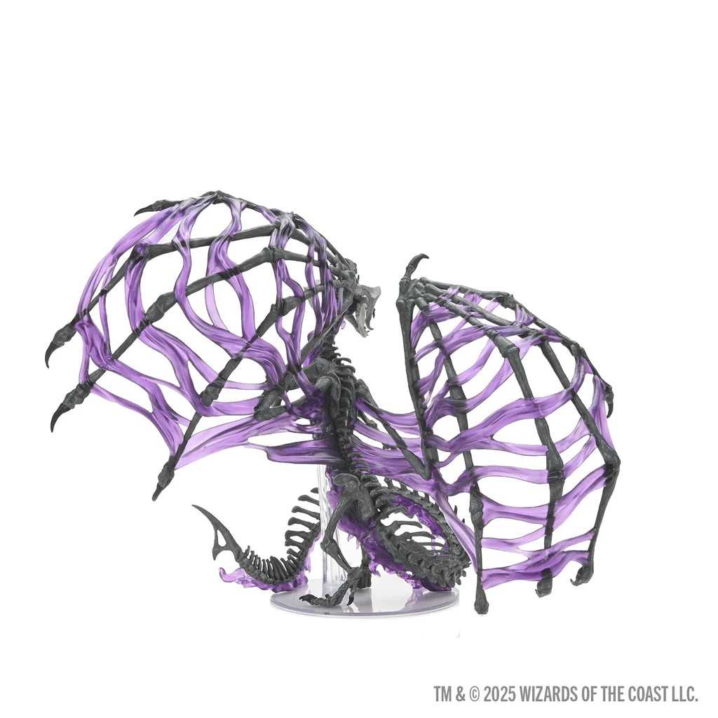 D&D Icons of the Realms: Black Dracolich Boxed Miniature 6