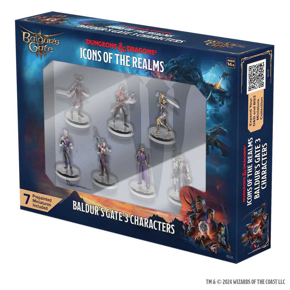 D&D Icons of the Realms: Baldur's Gate 3 - Character Boxed Set 1