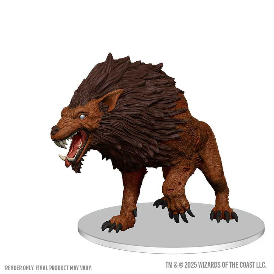 Dire Worg Dungeons and Dragons Icons of the Realms Miniature