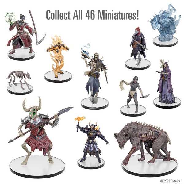Armies of the Dead 8ct Booster Brick Set 25 Pathfinder Battles Miniature Game by Wiz Kids 1