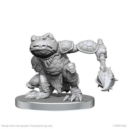 Pathfinder Battles Deep Cuts Unpainted Miniatures Boggard Scout and Castoroides