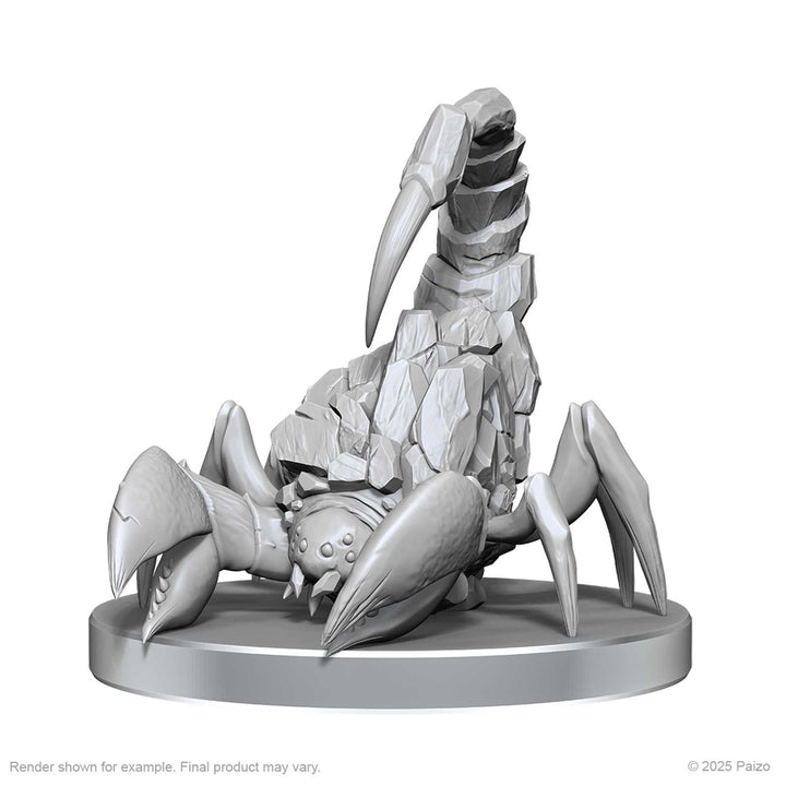 Pathfinder Battles Deep Cuts Unpainted Miniatures Cave Scorpion and Hunting Spider