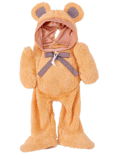 Walking Teddy Bear Pet Costume 3