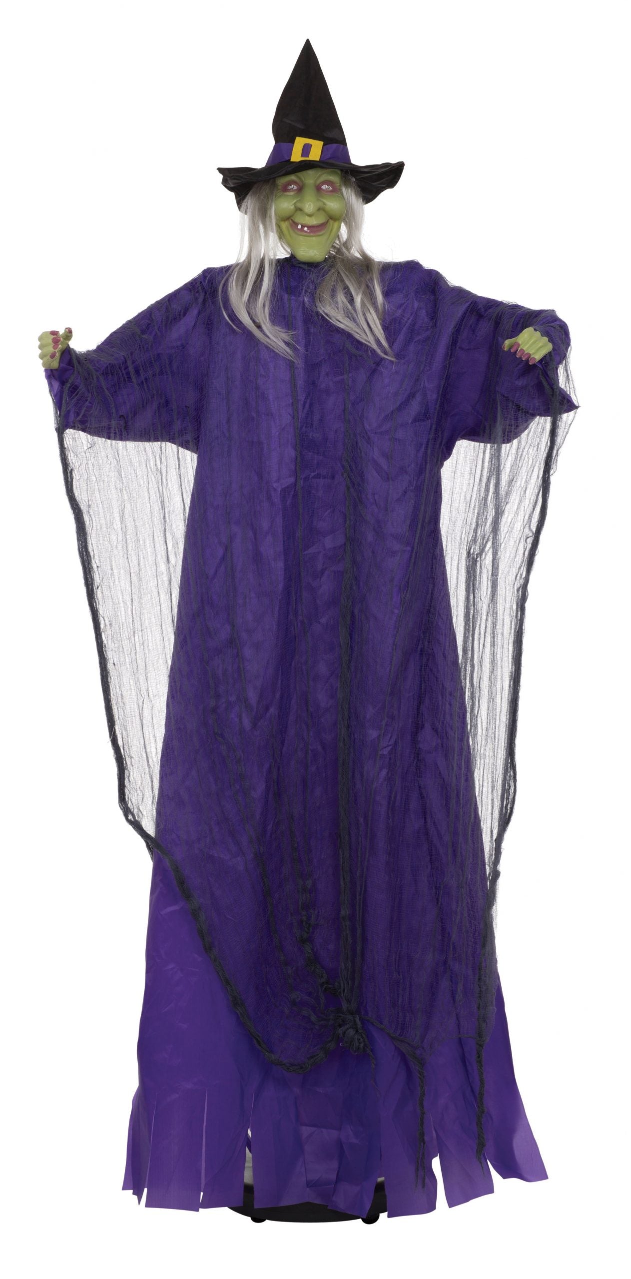 Walking Witch Sound Activated Halloween Items Unisex 1