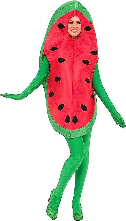 Size Chart Watermelon Costume Slice for Adults