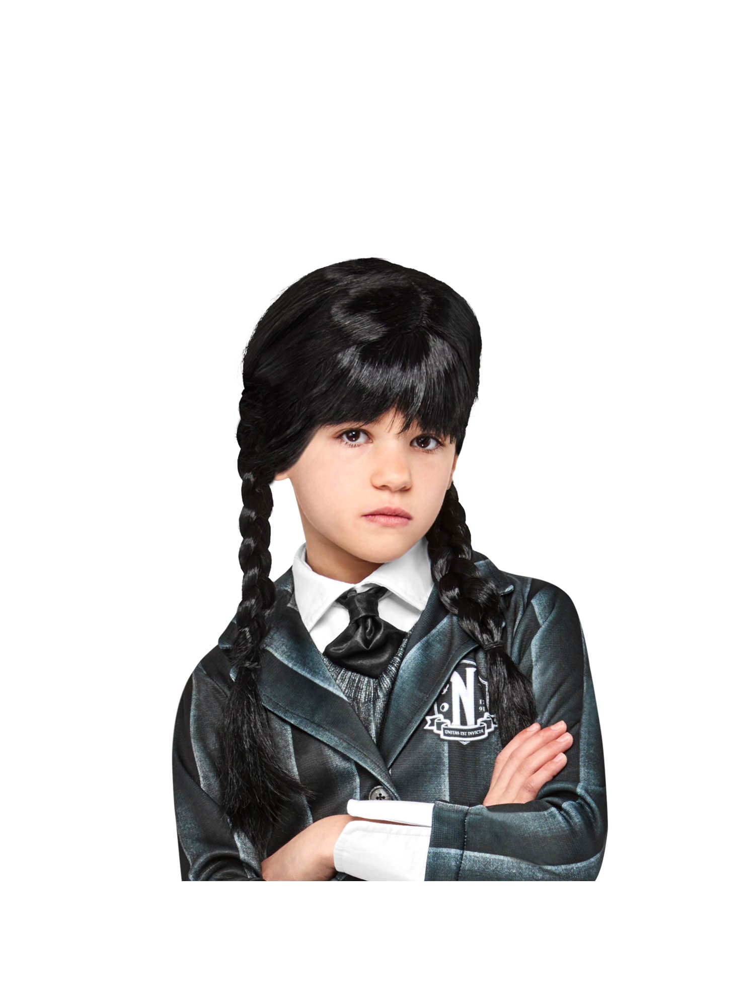 Wednesday Addams Child Wig 1