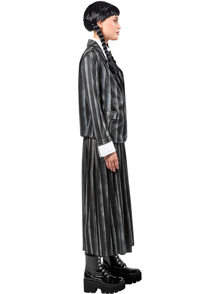 Wednesday Addams Costume Nevermore School Uniform_3