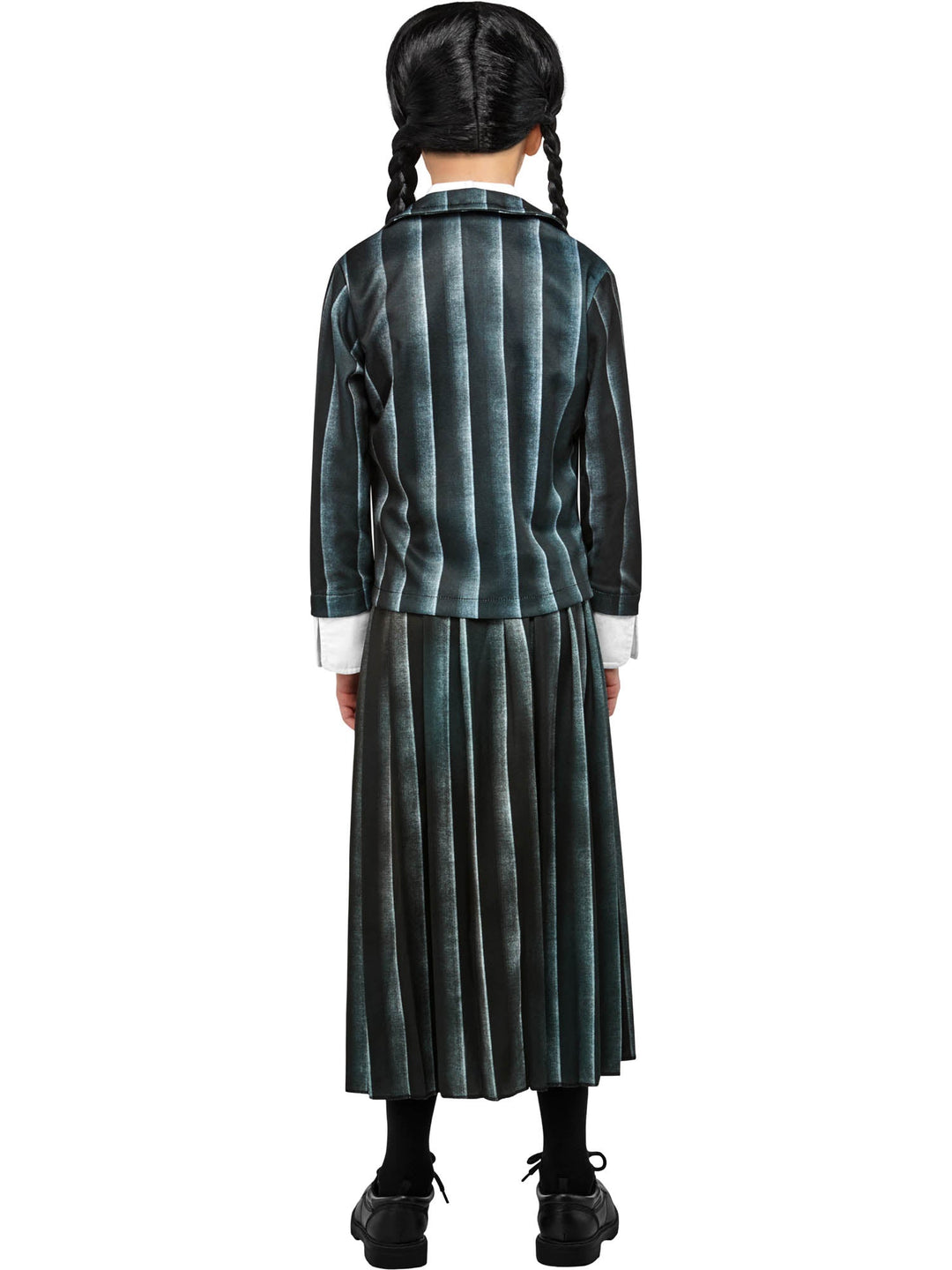 Wednesday Addams Nevermore School Uniform Girls Costume_4