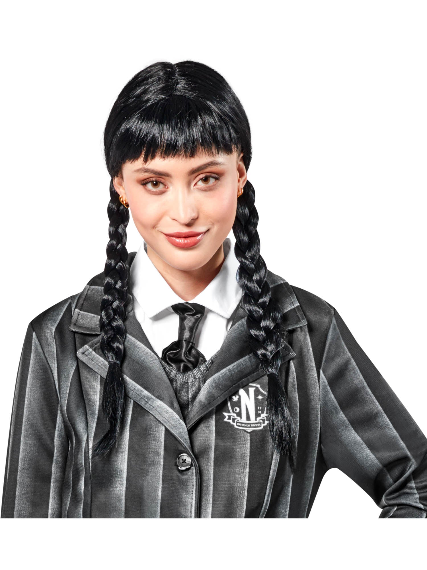 Wednesday Addams Womens Wig 2