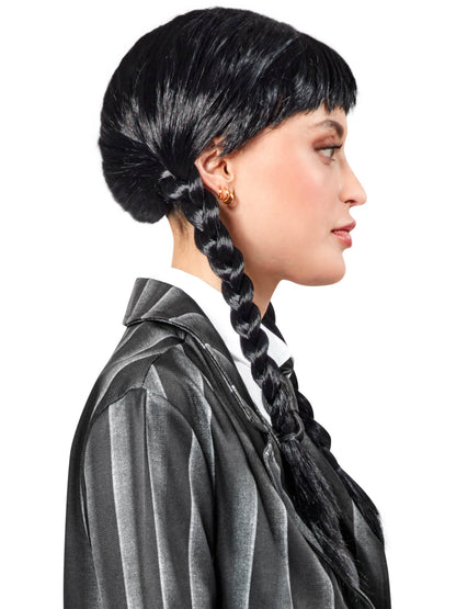 Wednesday Addams Womens Wig 3