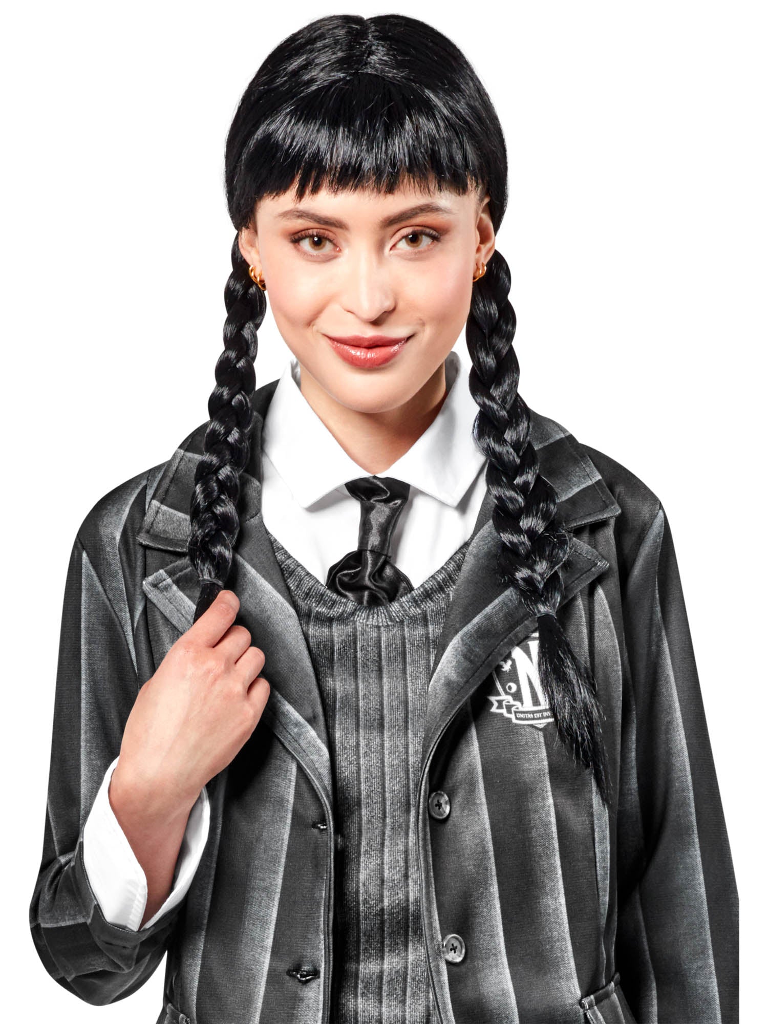 Wednesday Addams Womens Wig 1