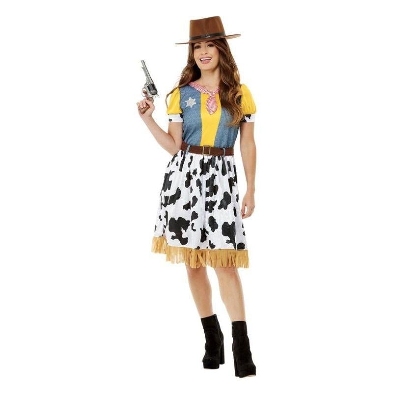Western Cowgirl Costume Yellow 1