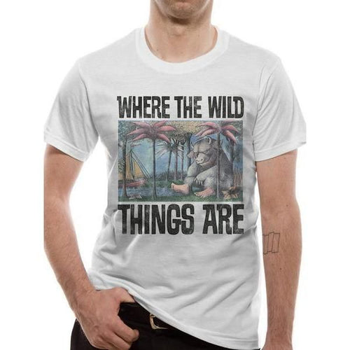 Where The Wild Things Are Book Cover Unisex T-Shirt Adult 1