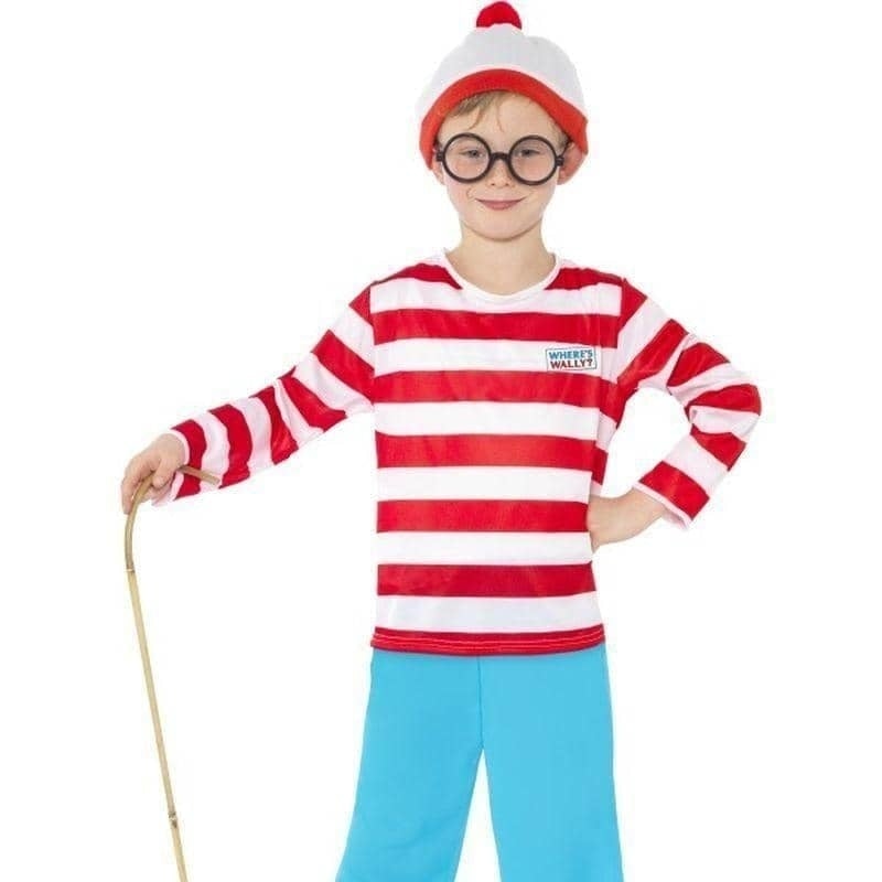Wheres Wally? Costume Kids Black_1