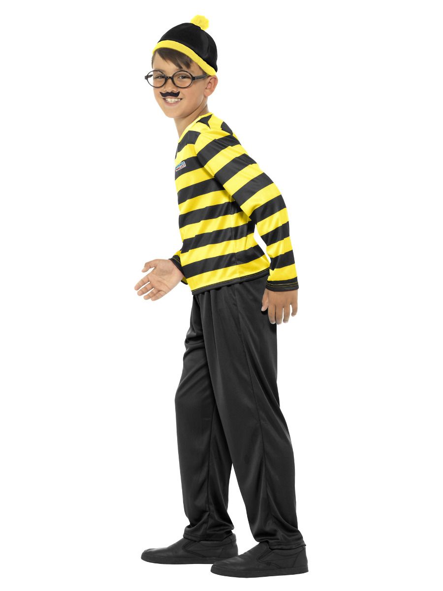Wheres Wally Odlaw Costume Kids Black 2