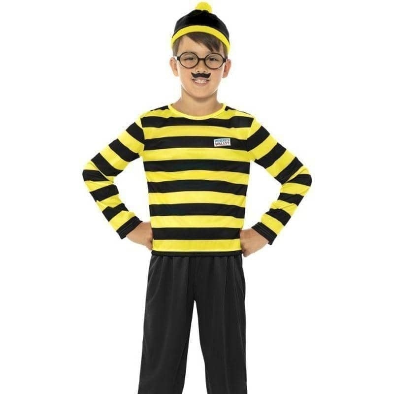 Wheres Wally Odlaw Costume Kids Black 1