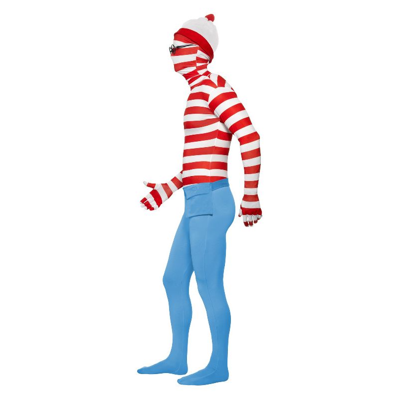 Where is Wally Second Skin Costume Red and White Adult 3