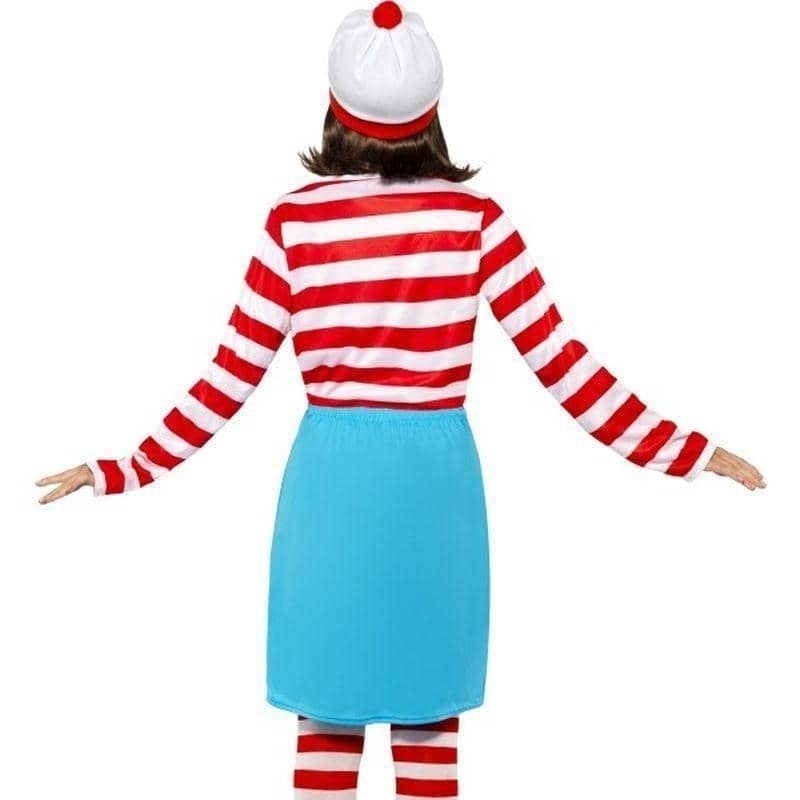 Wheres Wally? Wenda Costume Adult Red White Blue_2