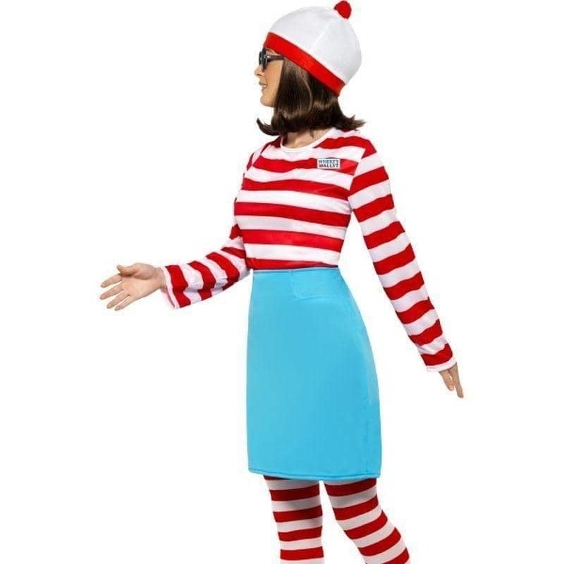 Wheres Wally? Wenda Costume Adult Red White Blue_3