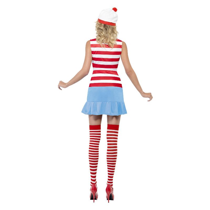Wheres Wenda Cutie Costume Red and White Adult 2