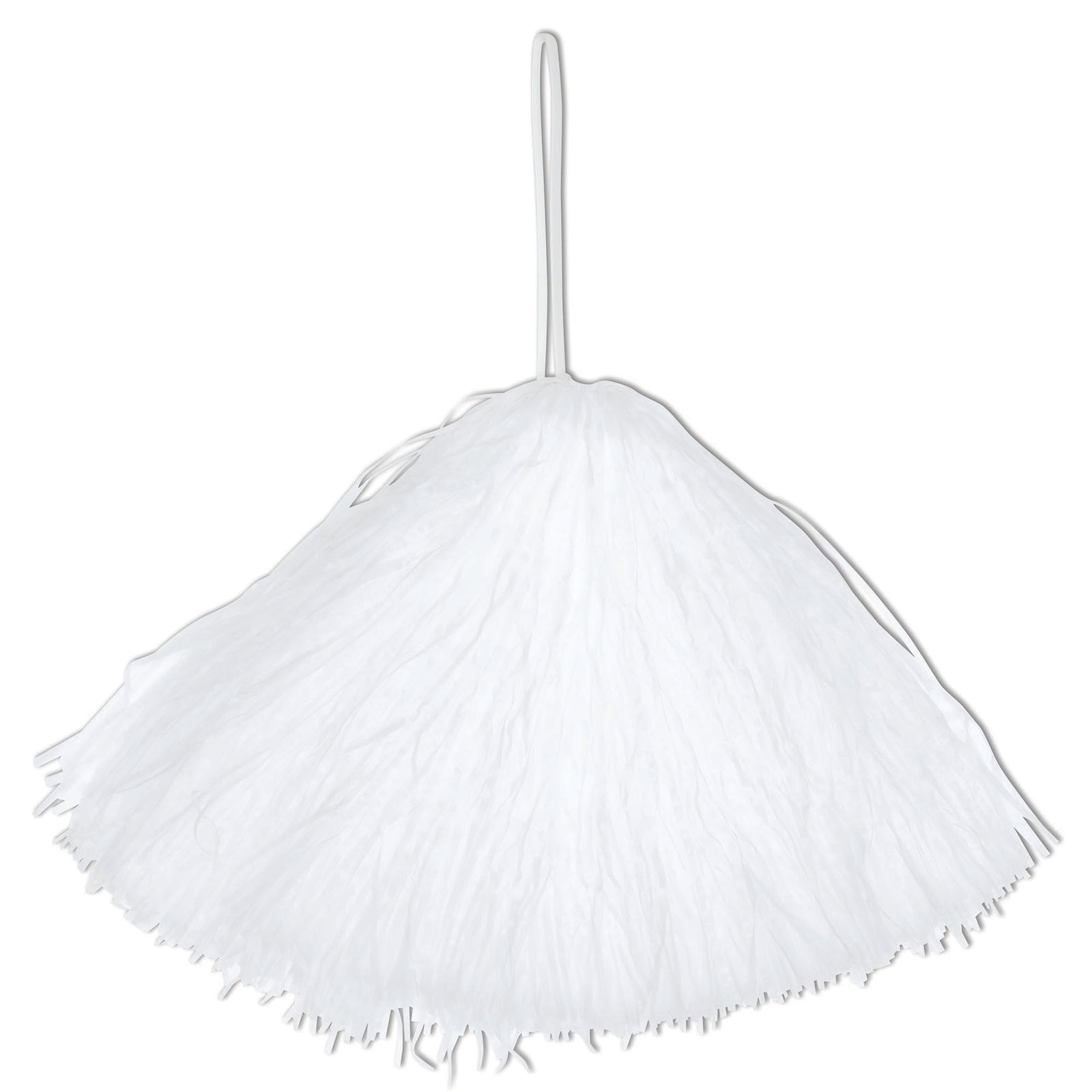 White Cheerleader Pom Pom 1