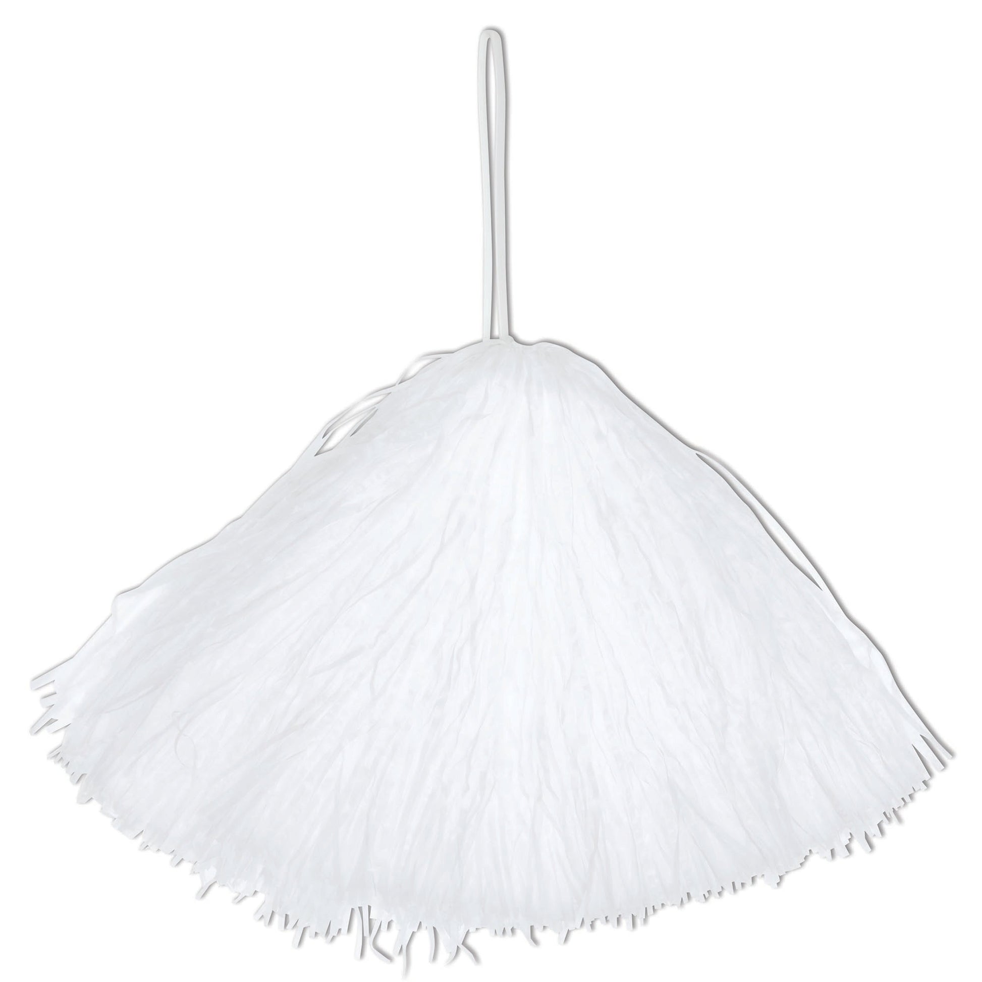 White Cheerleader Pom Pom 1