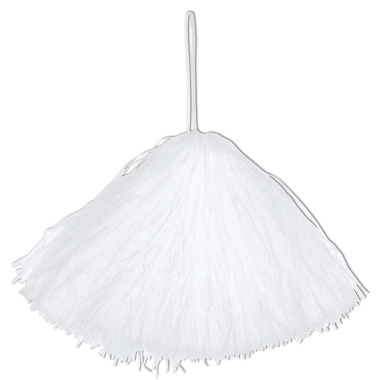 White Cheerleader Pom Pom 1