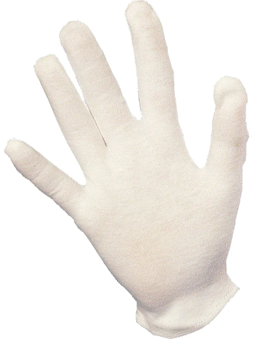 White Cotton Gloves Child Costume Accessory