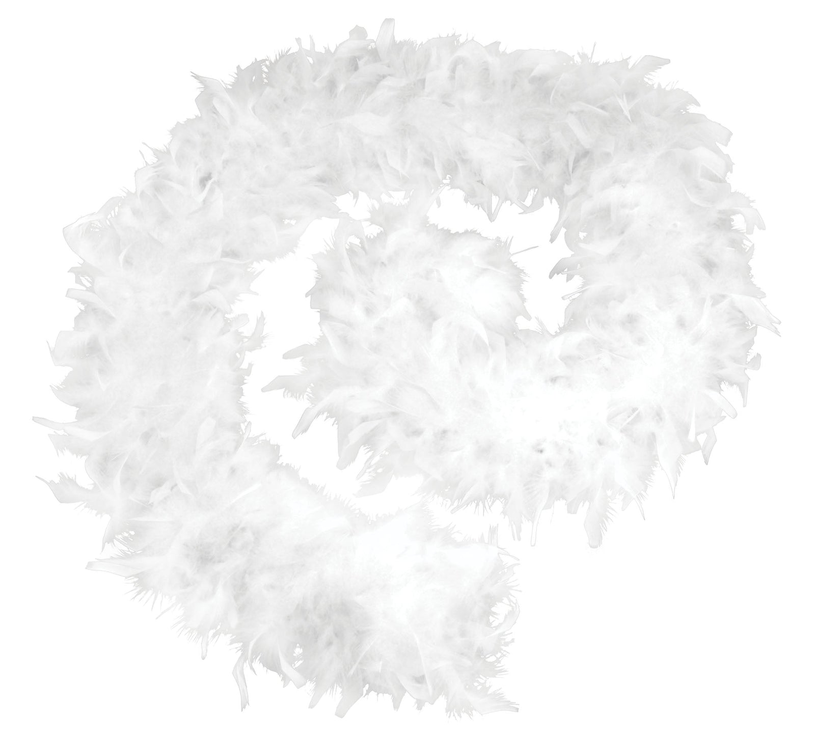 White Feather Boa 80g Budget Costume Accessory 1