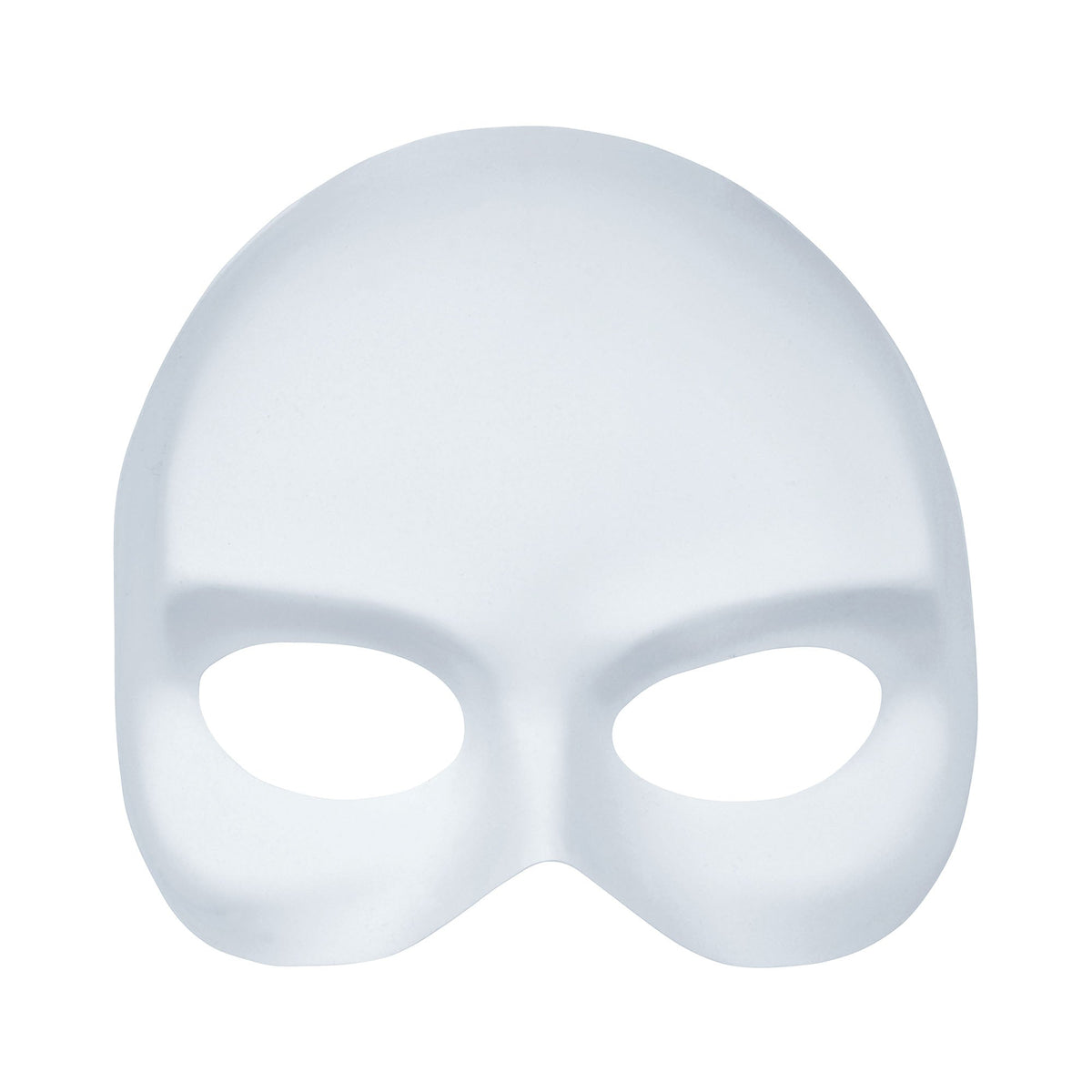 White Mask Half Face 1