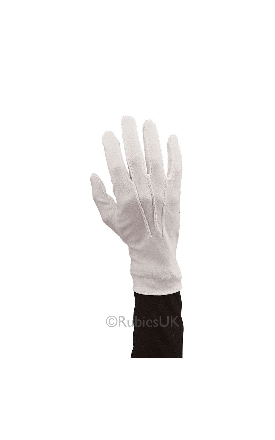 White Nylon Gloves 1